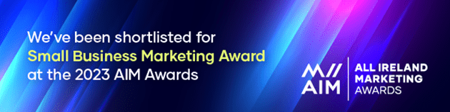 ARKequine Shortlisted Finalist at AIM Awards 2023 1 Email Banner Small Business Marketing Award copy